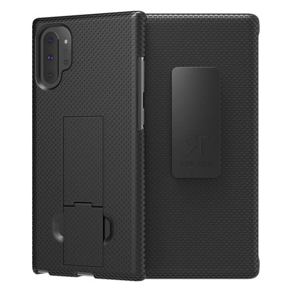 Samsung Galaxy Note 10+ / Note 10+ Plus 5G Shell Holster Combo Case (Side Open / Style 2) freeshipping - Rome Tech Cases