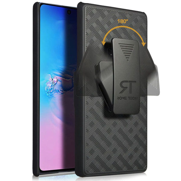 Samsung Galaxy S10 Lite Shell Holster Combo Case freeshipping - Rome Tech Cases