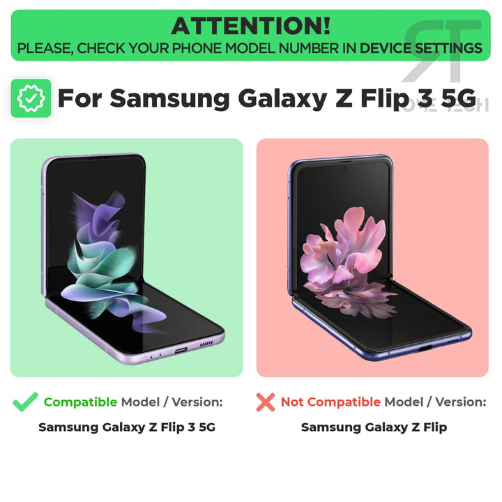 Samsung Galaxy Z Flip 3 Duraclip Combo Case with Belt Clip Holster - Encased