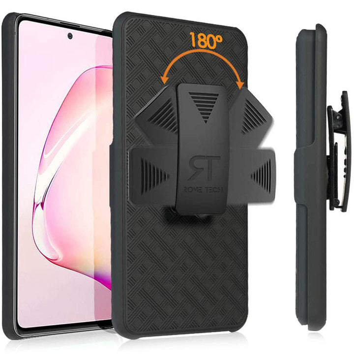 Samsung Galaxy Note 10 Lite Shell Holster Combo Case freeshipping - Rome Tech Cases